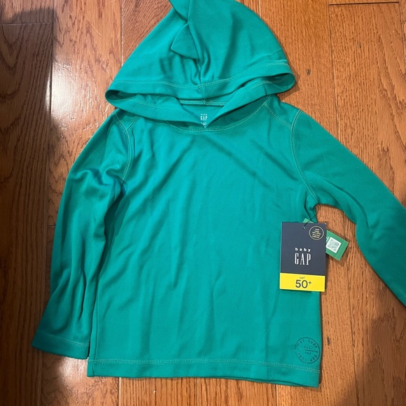 GAP Other - GAP green dinosaur head rash guard Hoodie